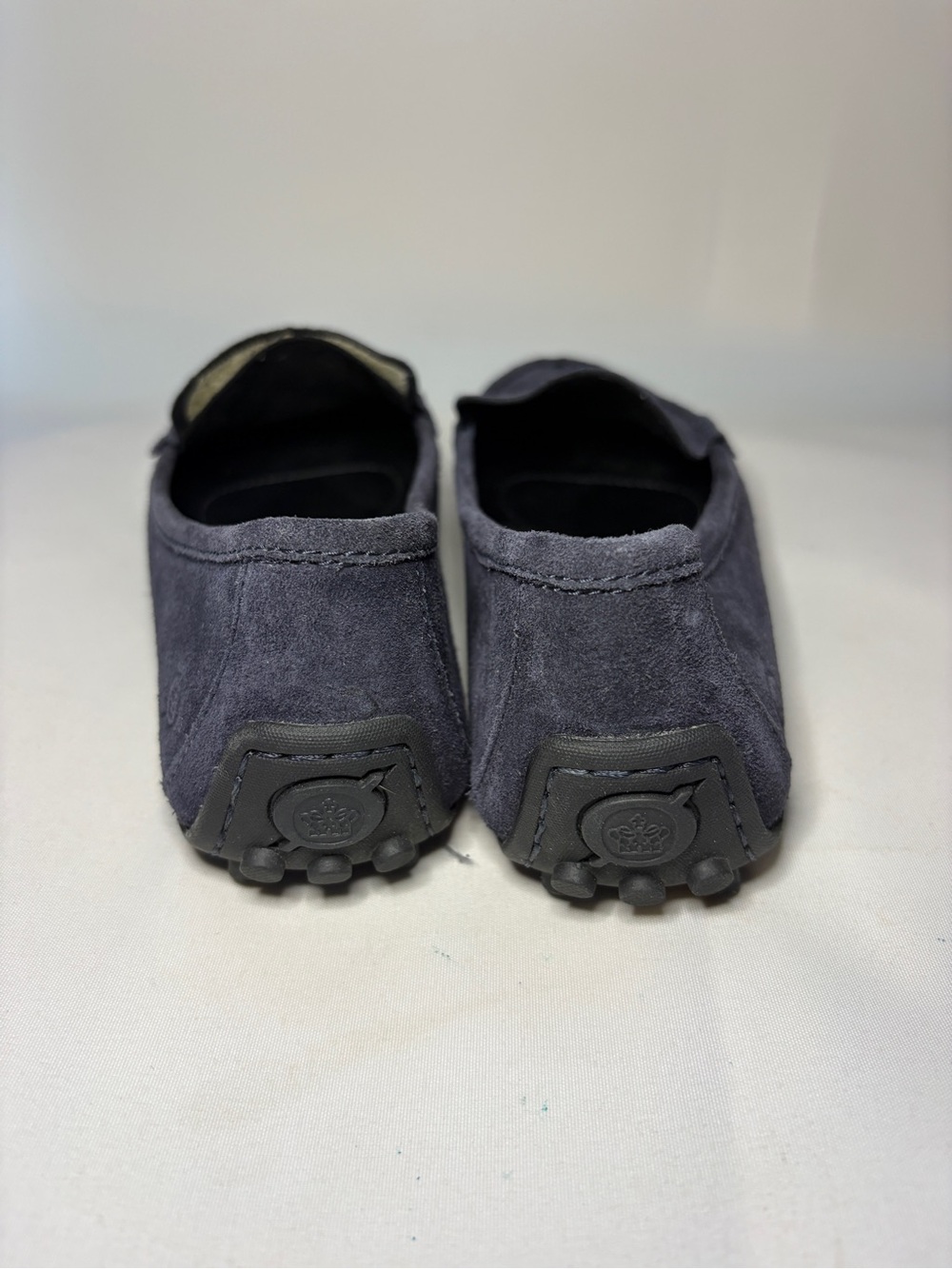 NEW Born Women's Size 7.5 Navy Blue Suede Driving Loafers Comfort Moccasin Flats - Picture 5 of 9